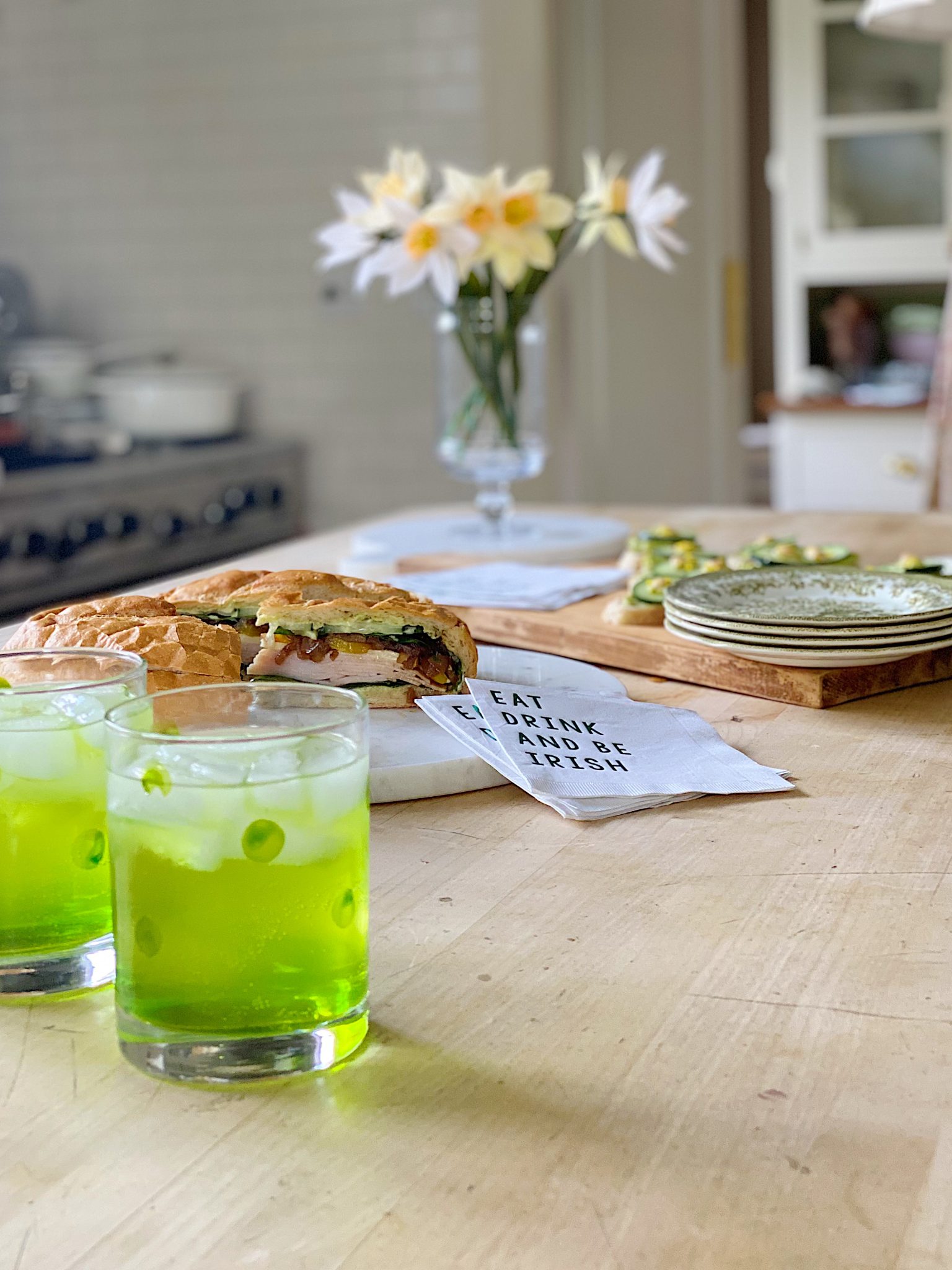 St. Patrick's Day Recipes and Happy Hour Menu
