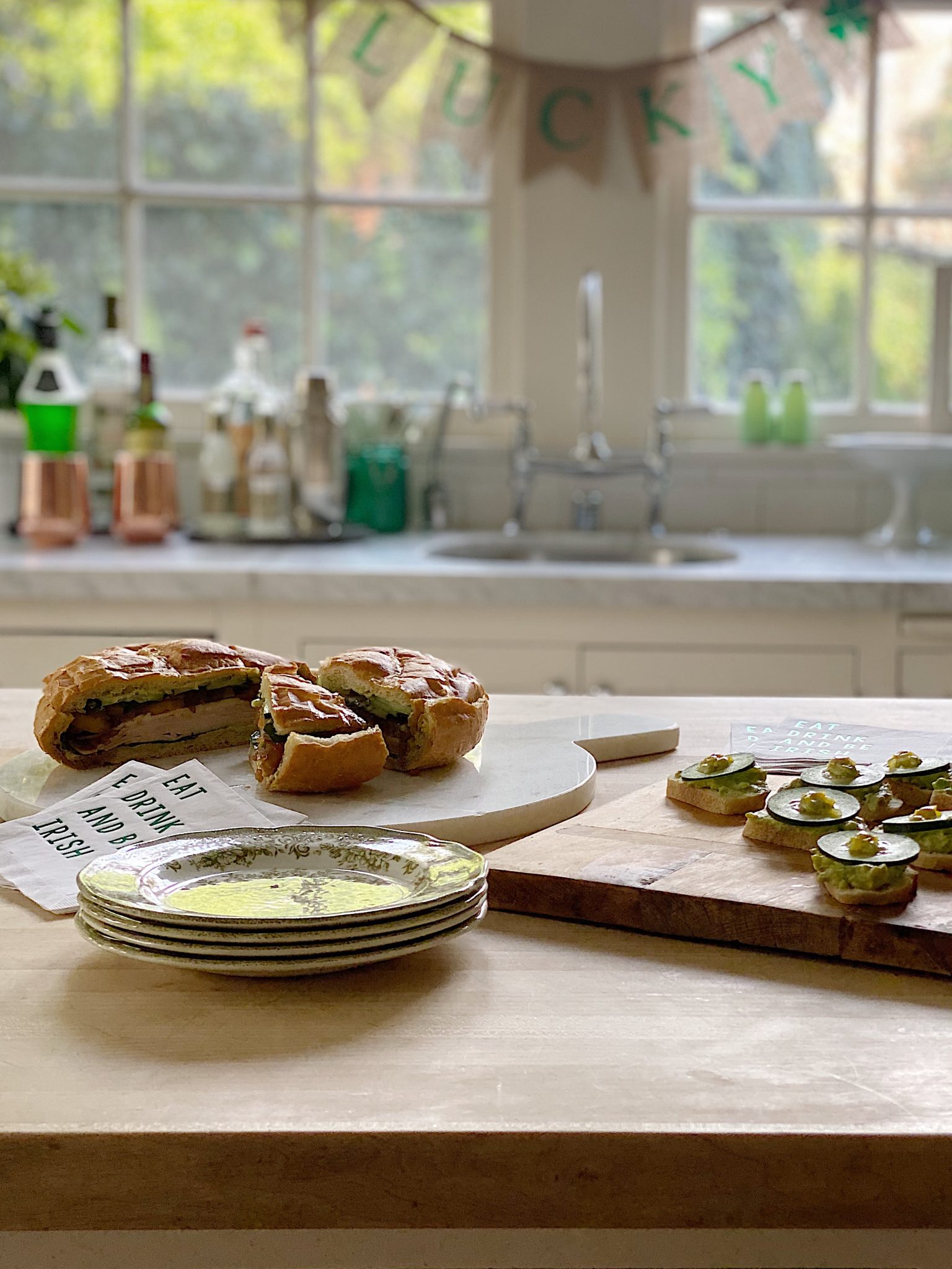 St. Patrick's Day Recipes and Happy Hour Menu