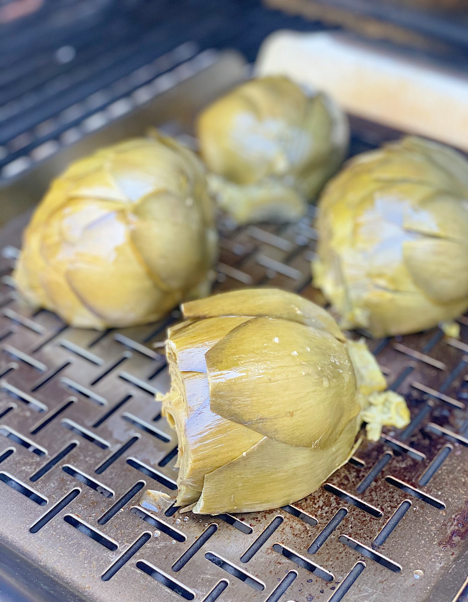 Grill the Artichokes
