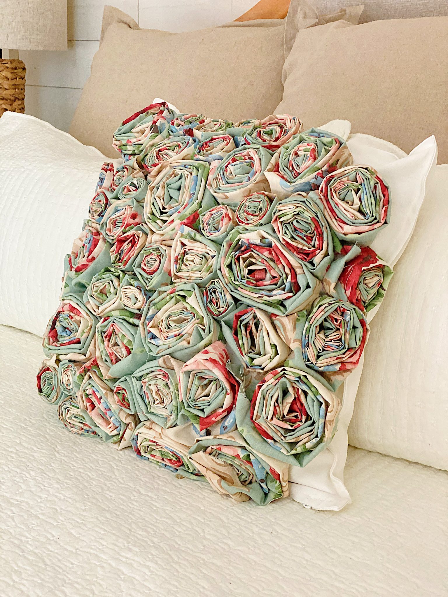 How to Make a Flower Craft Pillow 7