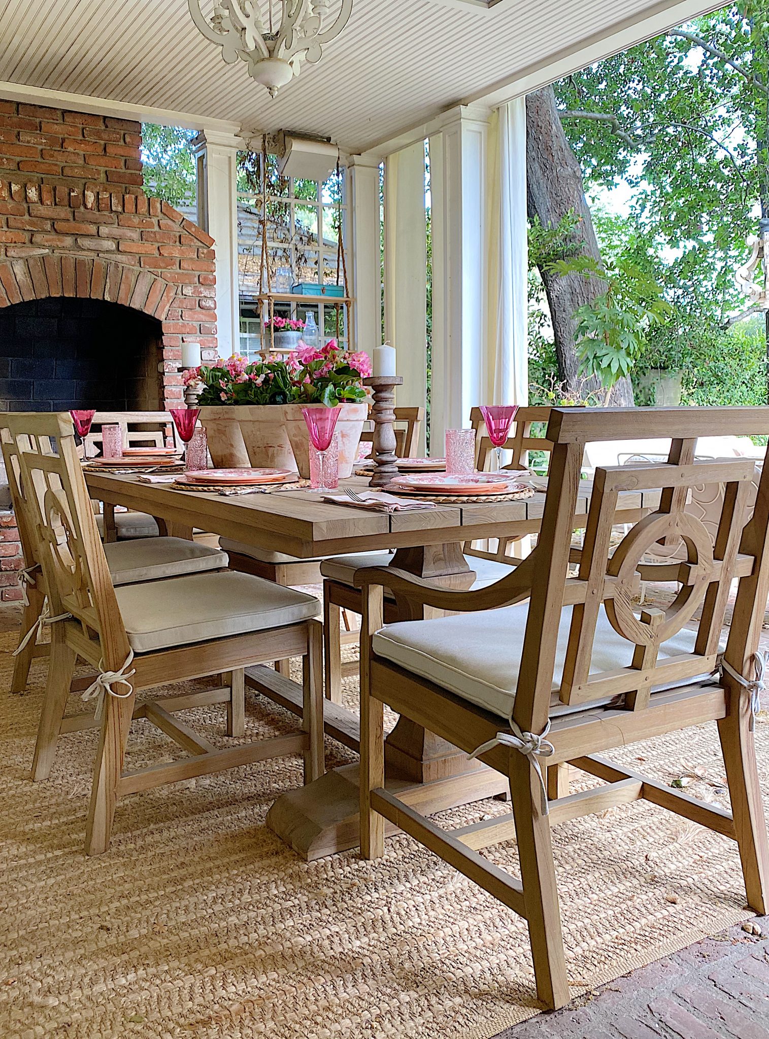 How to Decorate Your Back Porch for Spring MY 100 YEAR OLD HOME