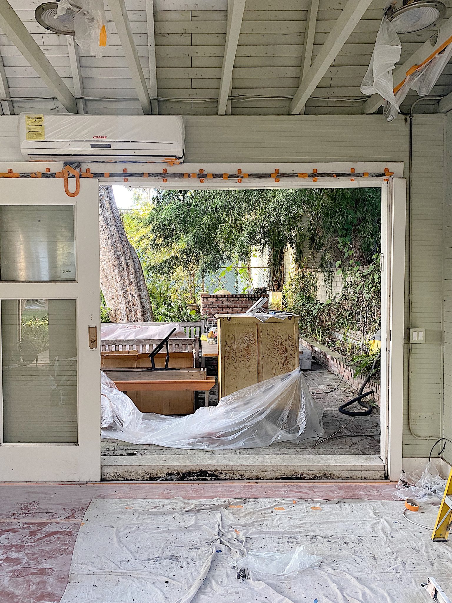Painting the Carriage House