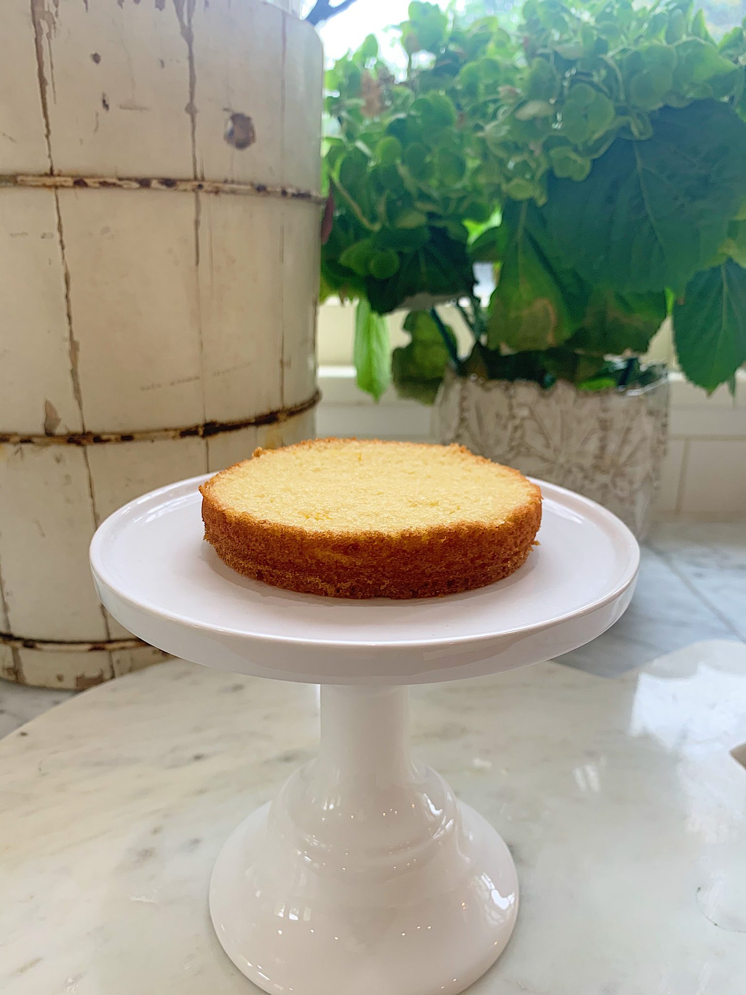Preparing the Olive Oil Cake