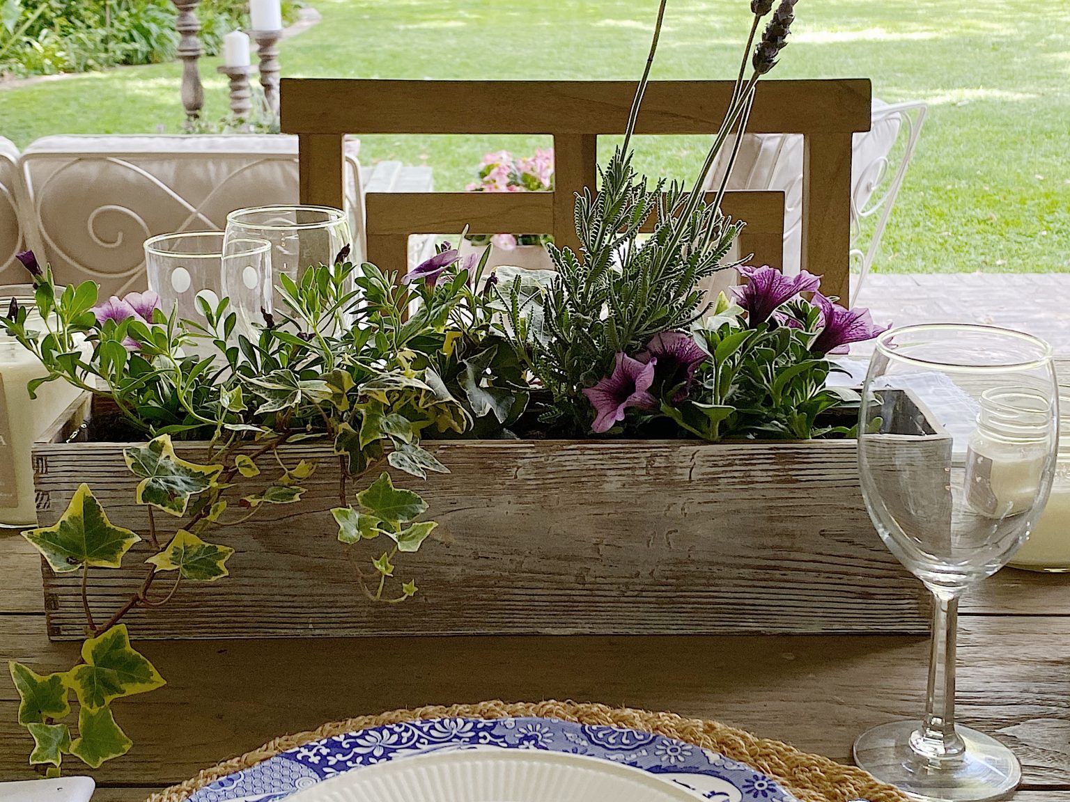 Wood Planter Boxes