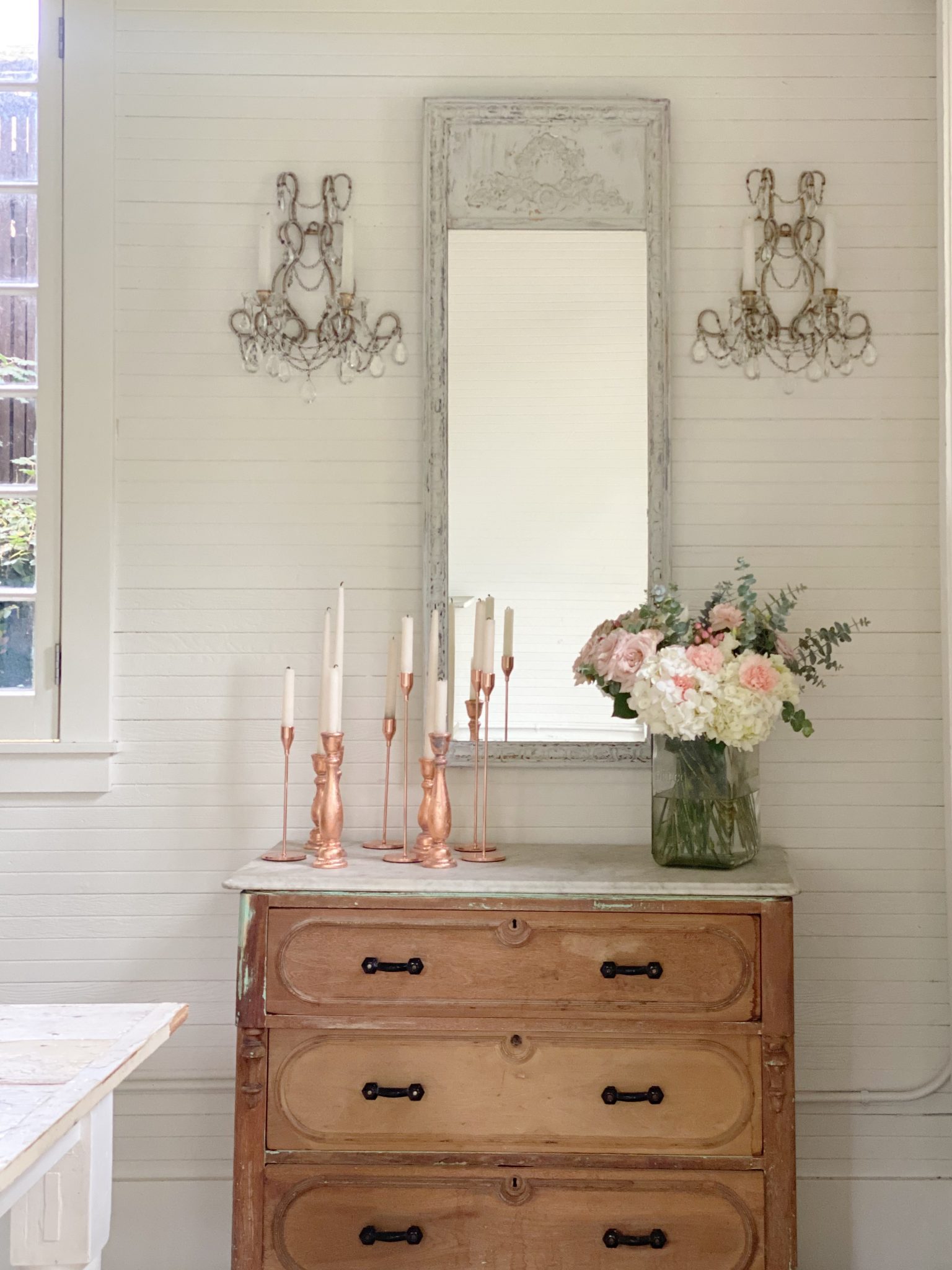 Adding the Sconces and Candles