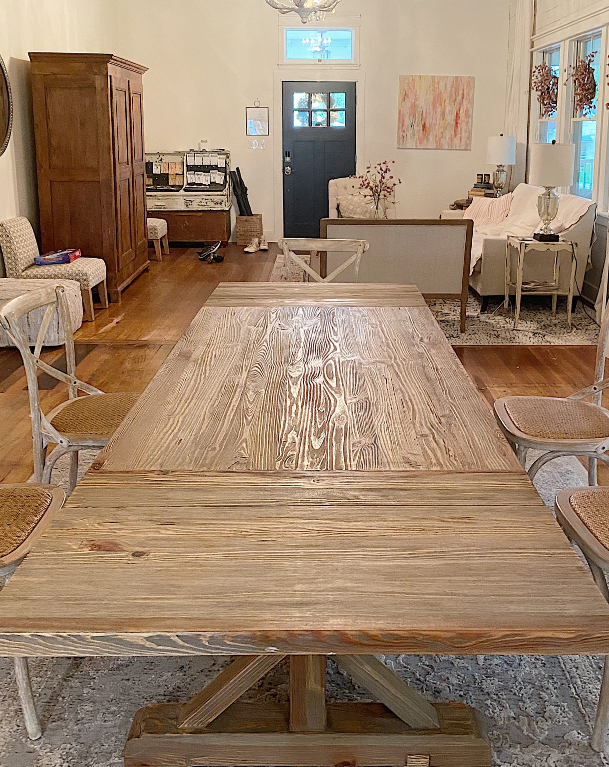 Dinner with Friends Dining Room Table Before