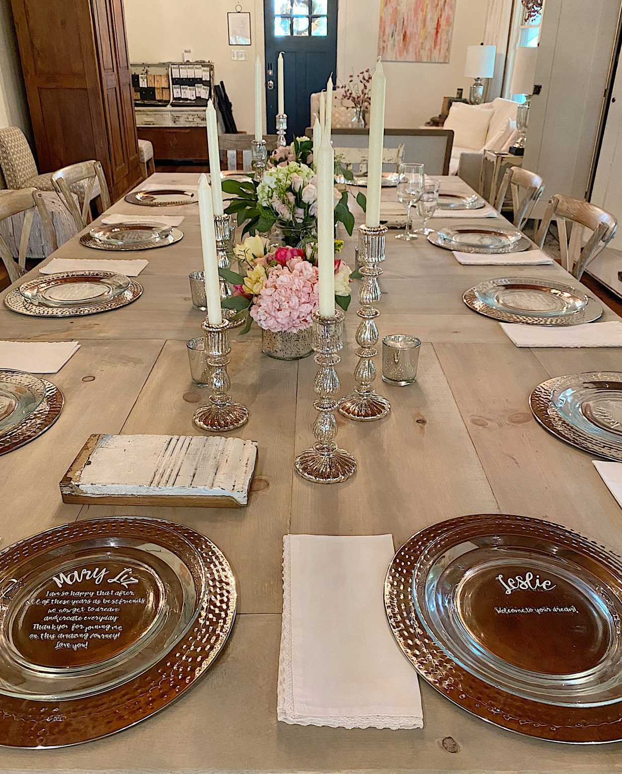 Dinner with Friends Setting the Table