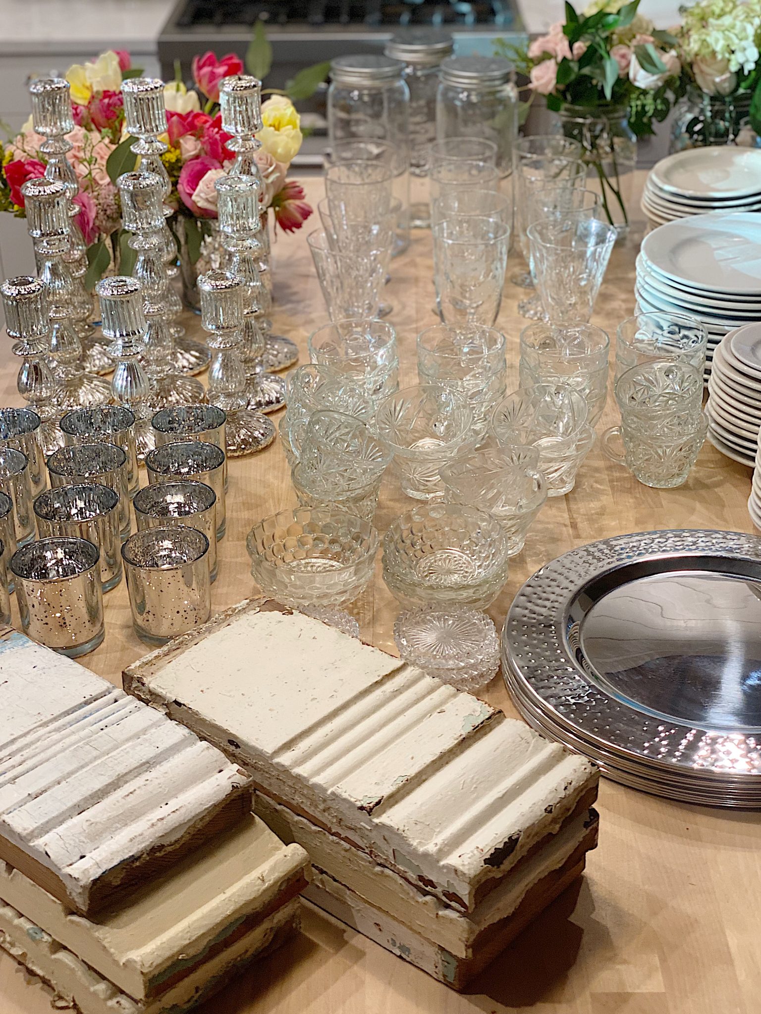 Dinnerware for our Dinner with Friends