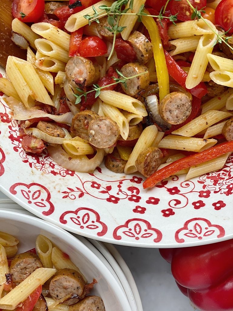 Easy Sausage and Peppers Pasta Recipe