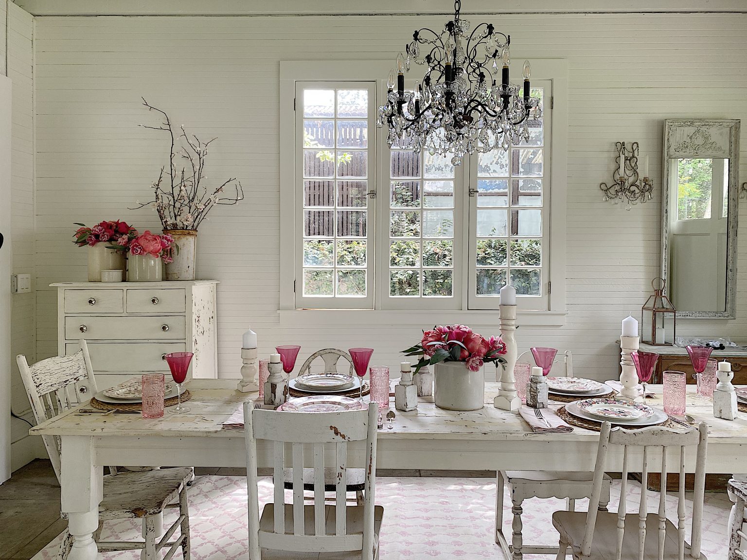 Finishing the Furniture with Milk Paint