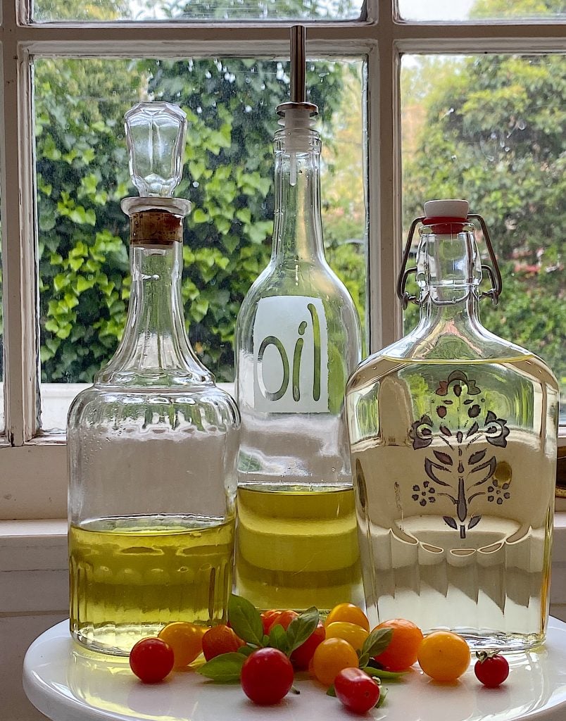 How to Make Three Olive Oil Dispensers