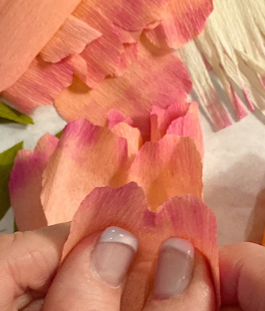 How to Make a Paper Peony 4
