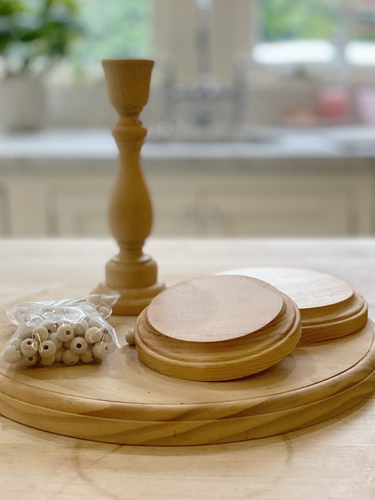 How to Make a Wood Cake Stand 0