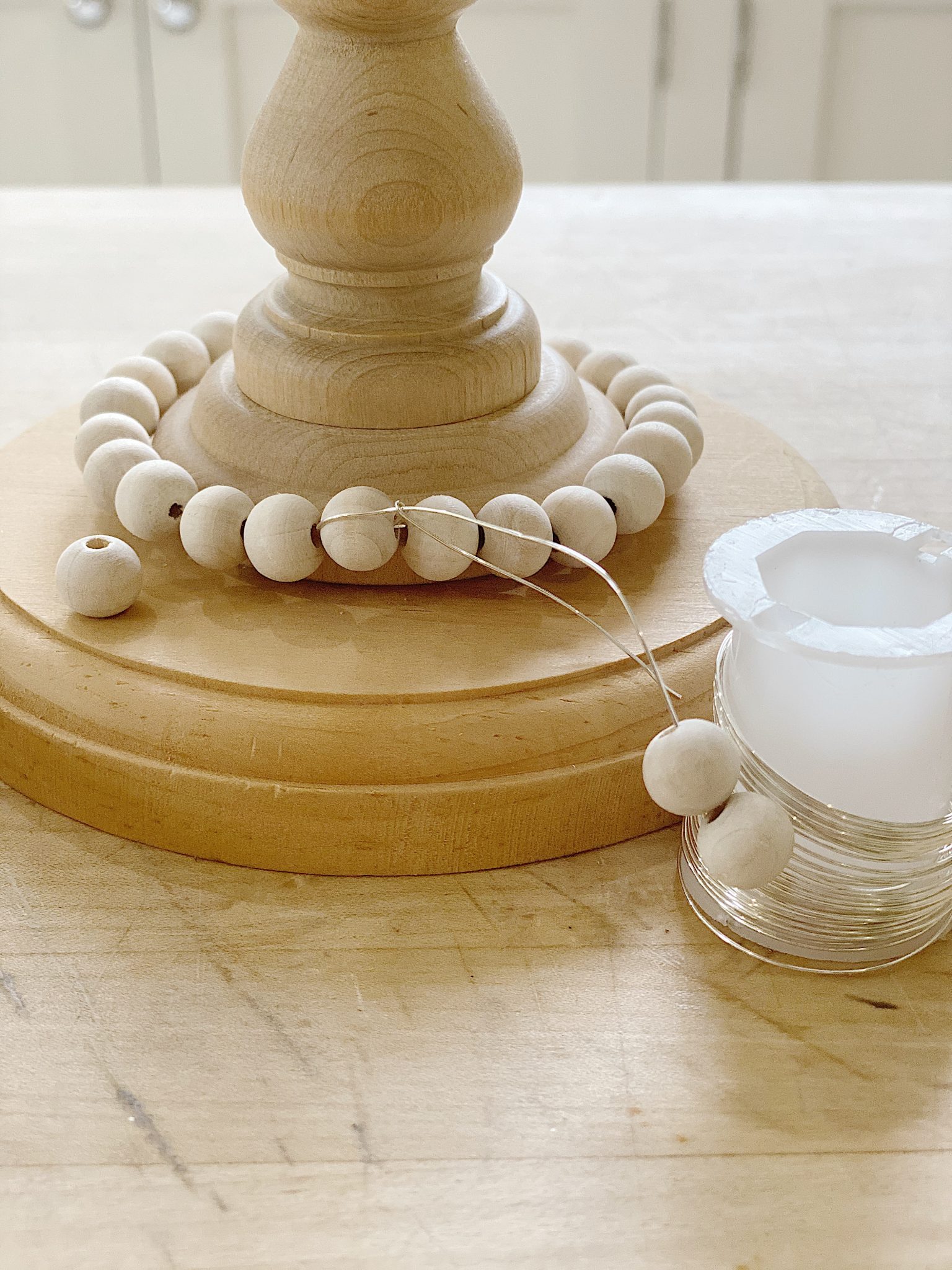 How to Make a Wood Cake Stand 2