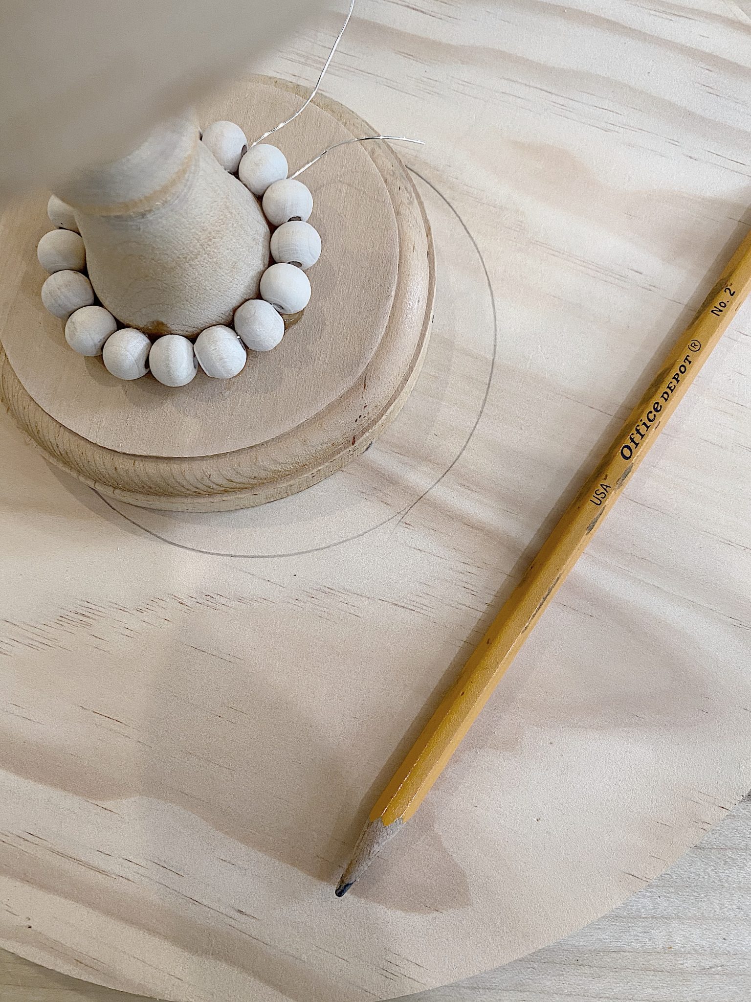 How to Make a Wood Cake Stand 5