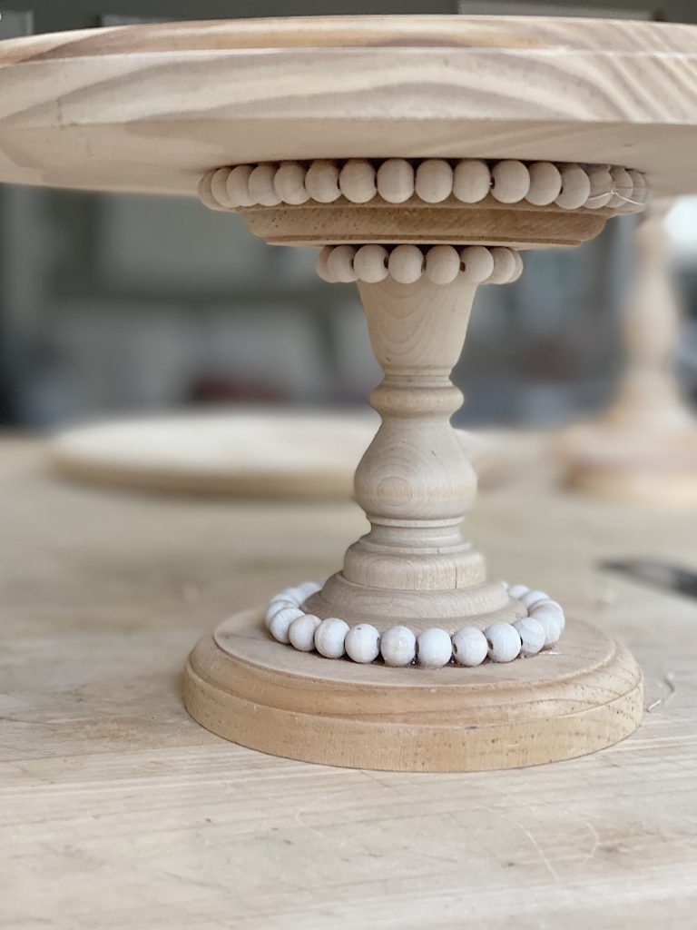 How to Make a Wood Cake Stand 6
