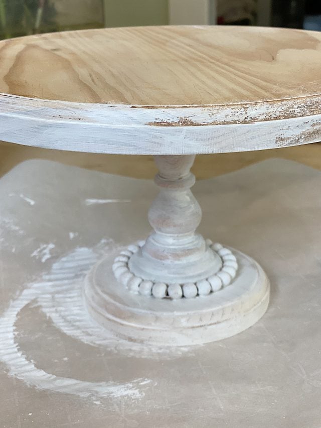 How to Make a Wood Cake Stand DIY - MY 100 YEAR OLD HOME