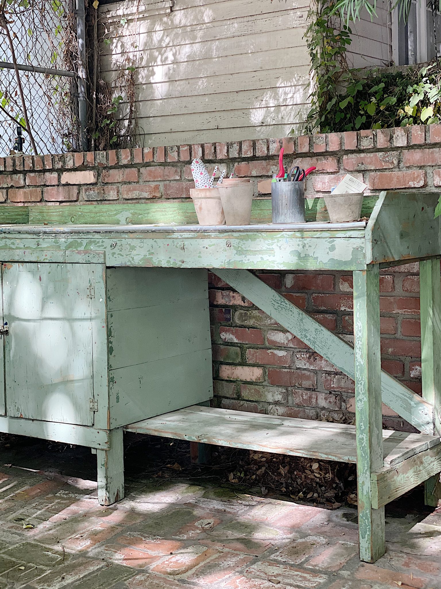New Potting Bench