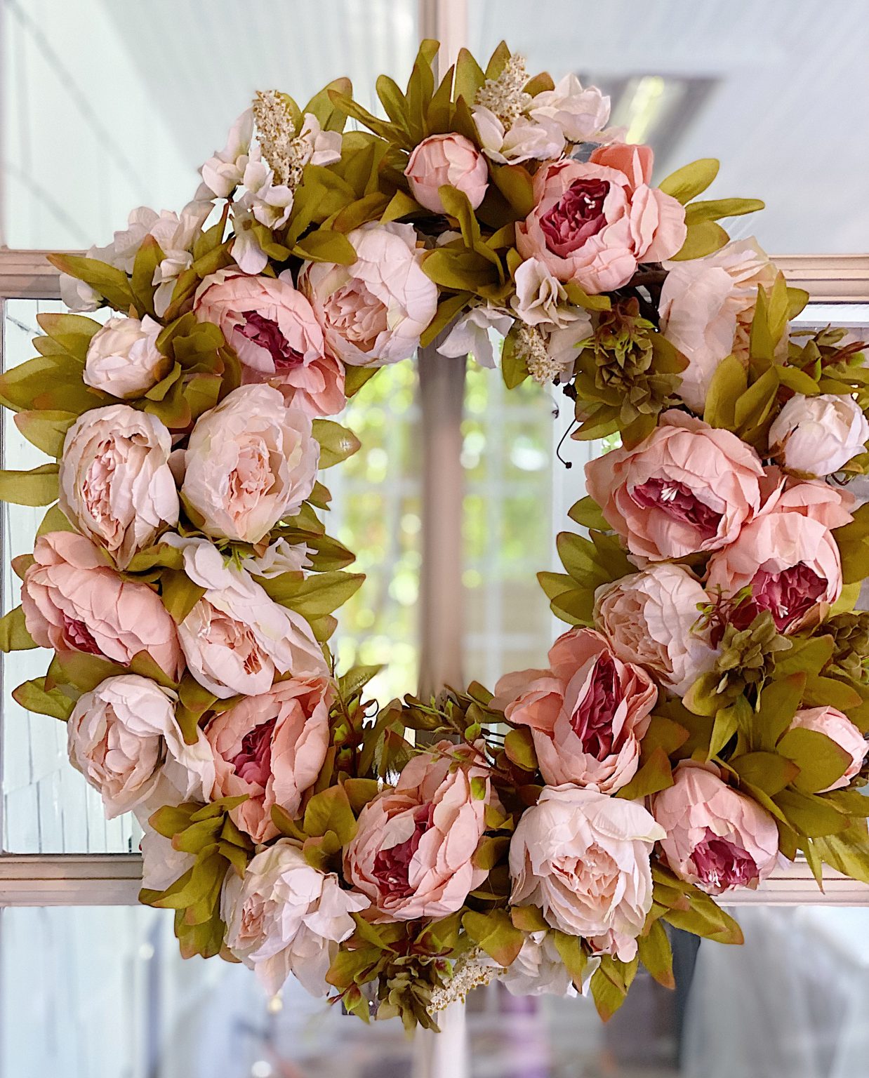 Peony Floral Wreath