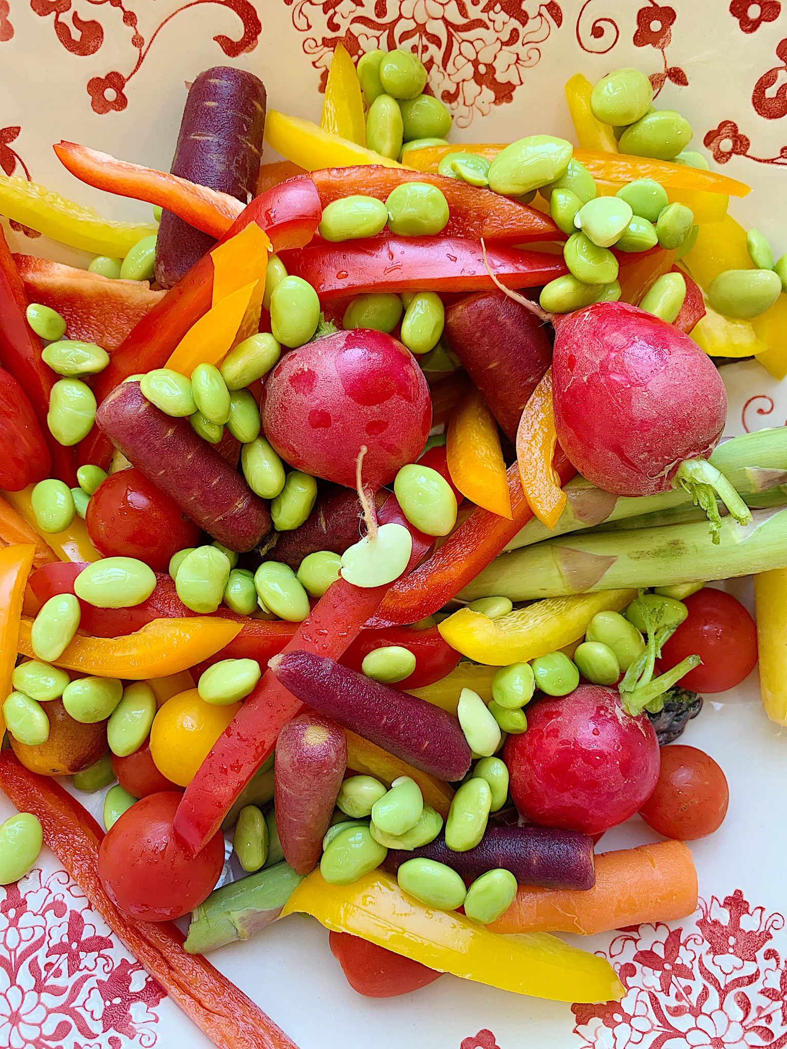 Rainbow Orzo Salad