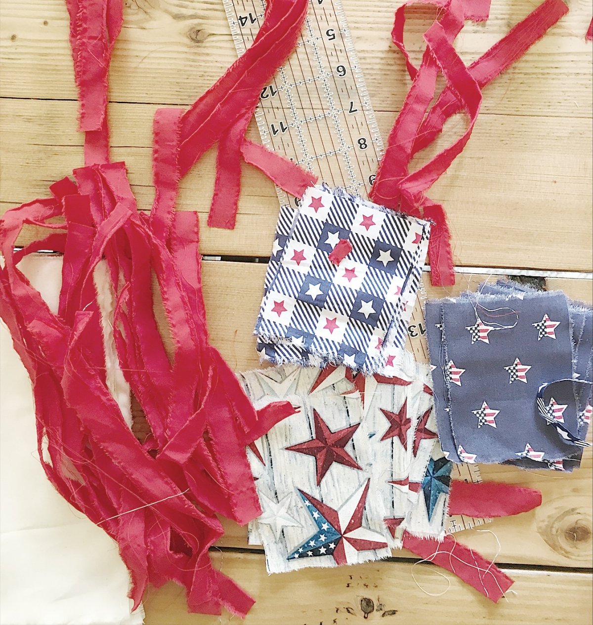 4th of July Flag Ideas Fabric