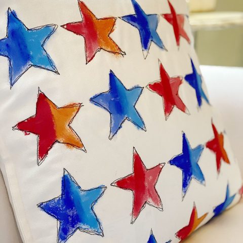 4th of July Homemade Pillow