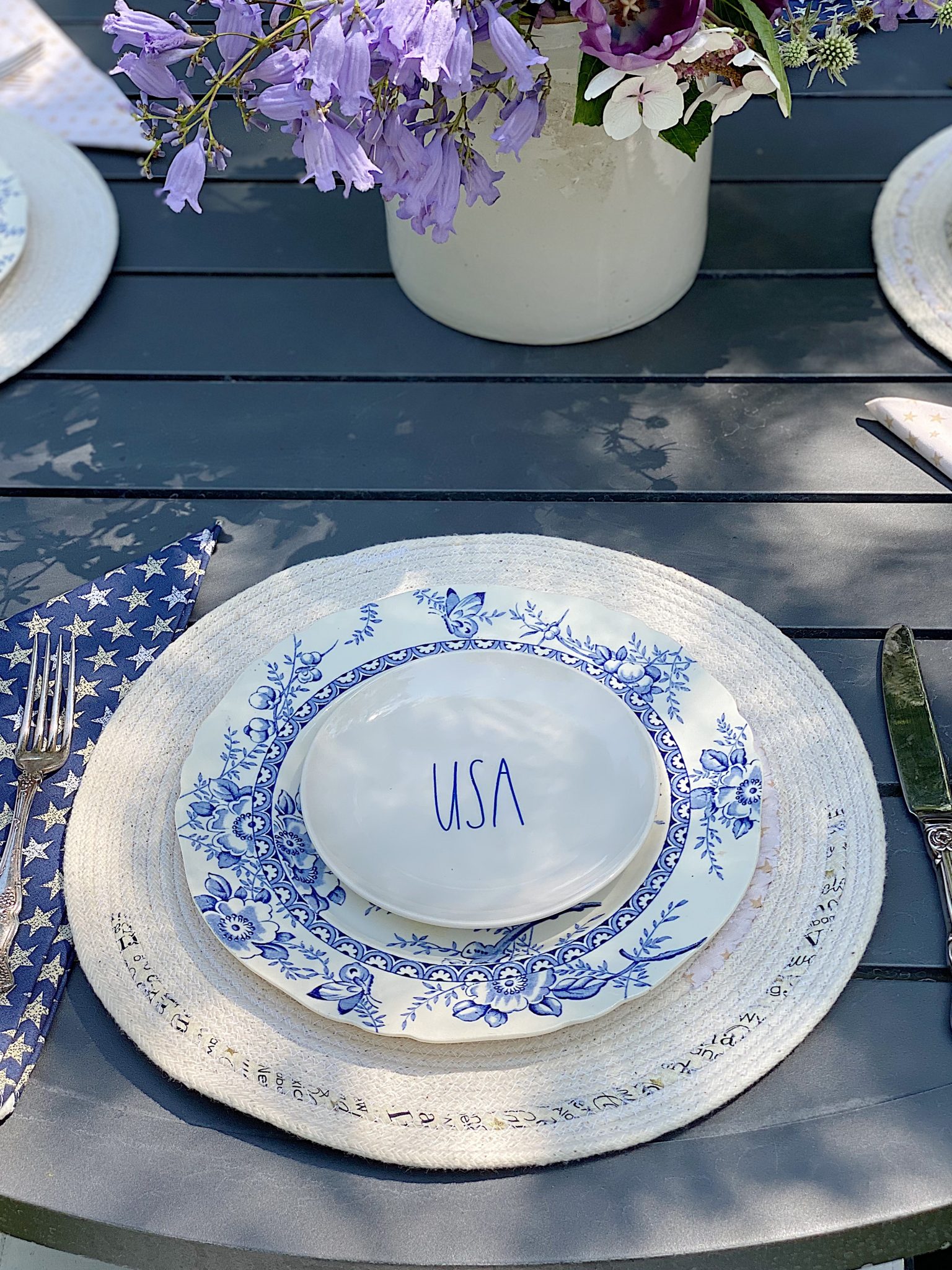 4th of July Patriotic Placemats and Napkins