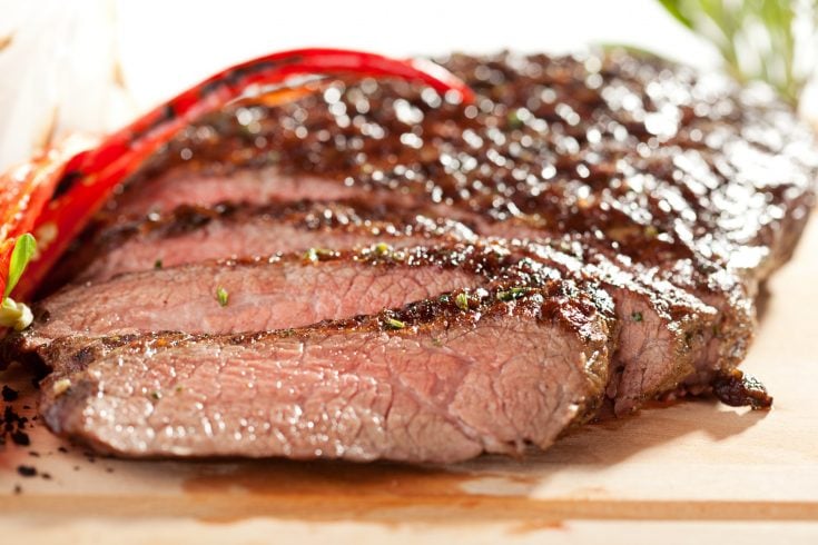 Marinated and Grilled Flank Steak