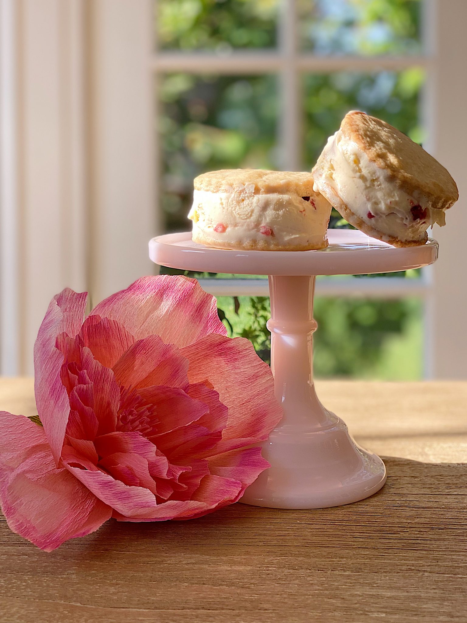 How to Make Strawberry Shortcake Ice Cream Sandwiches