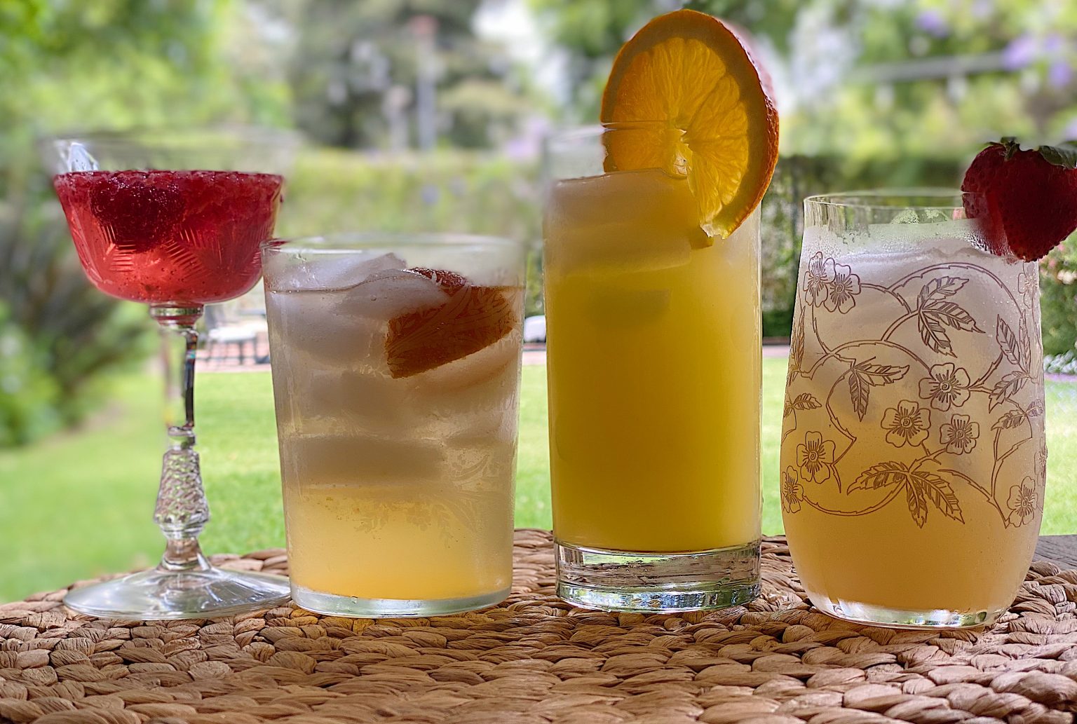 Summer Colors Cocktails