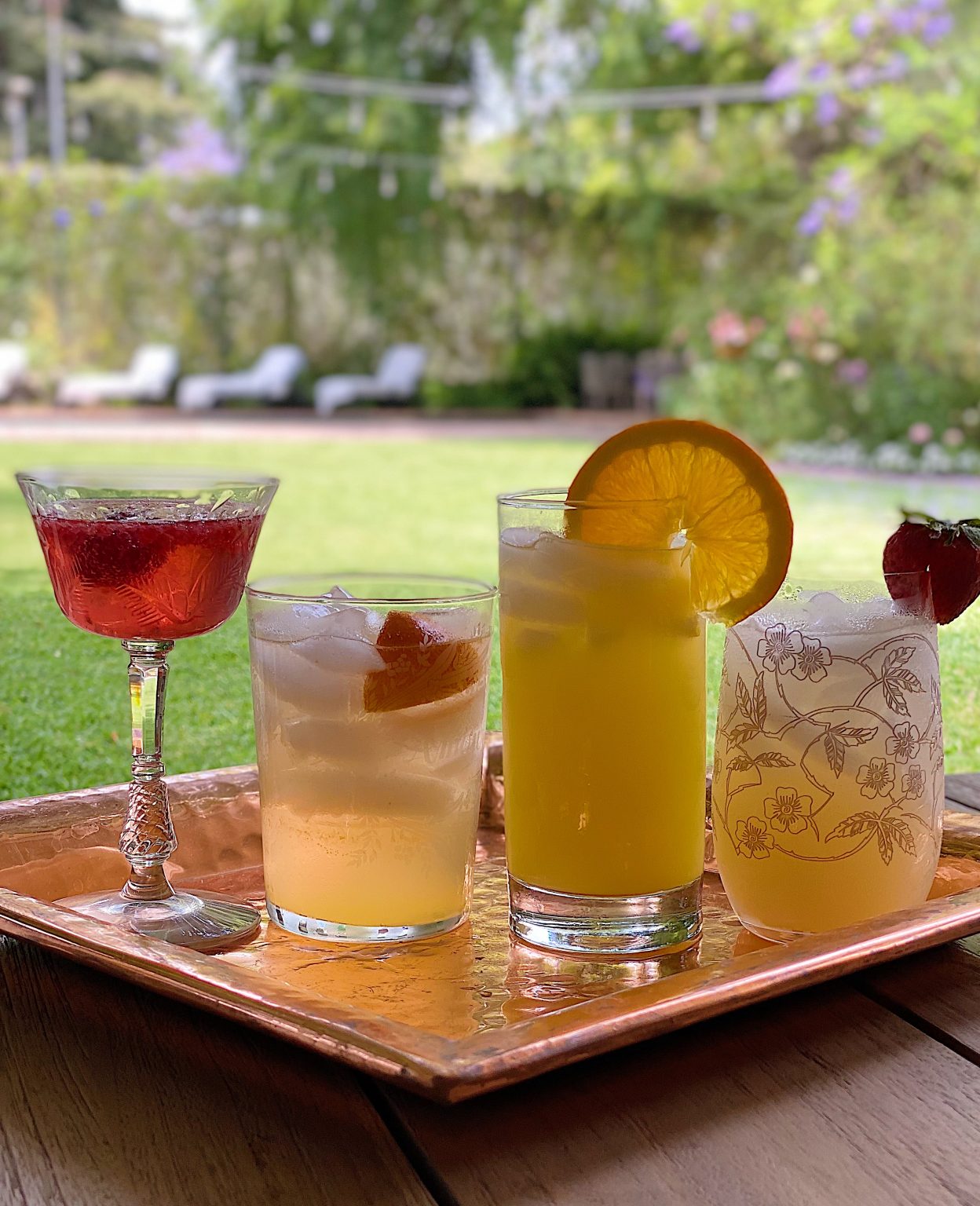 Summer Colors and Cocktails