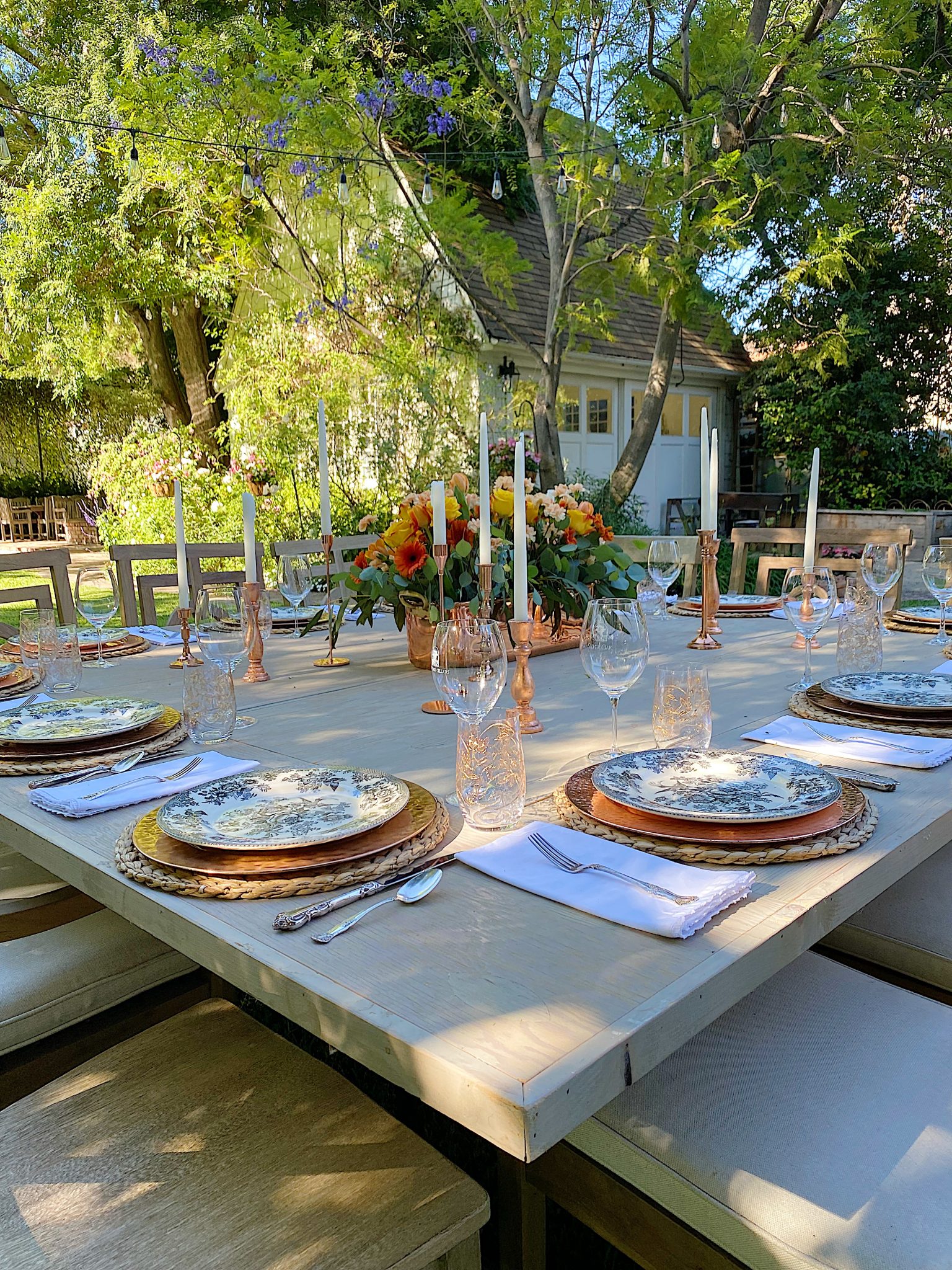 Summer Fun Dining Outdoors
