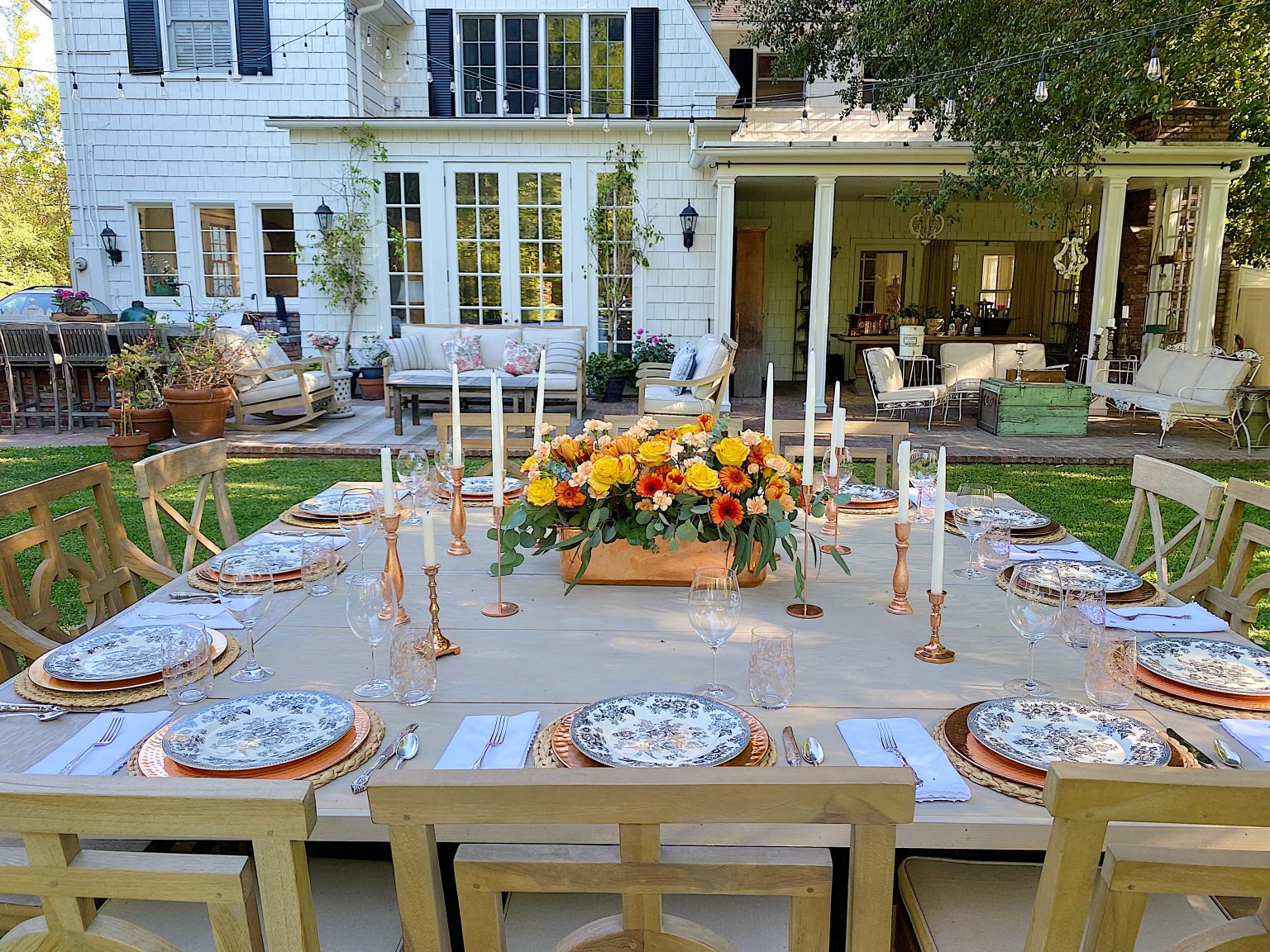 Summer Fun Dinner for Twelve