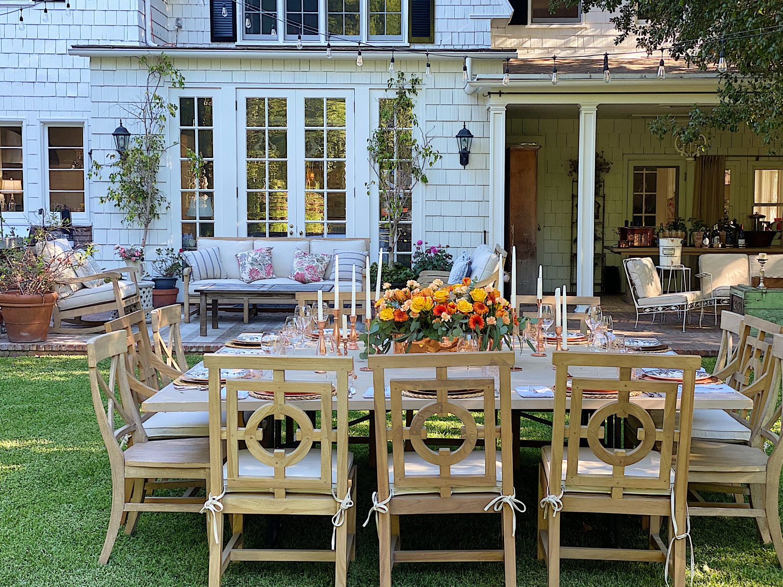 Summer Fun Dinner on the Grass