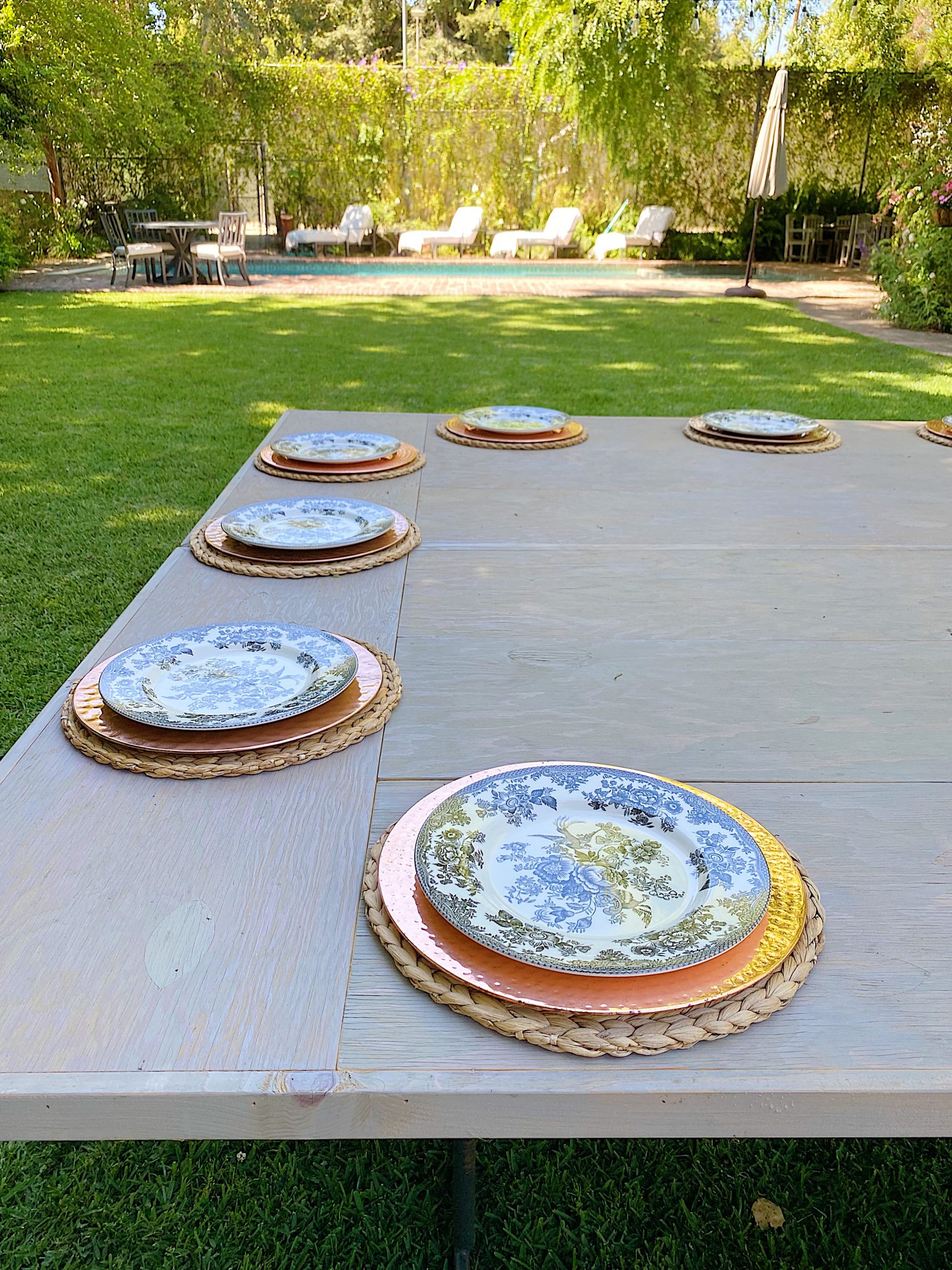 Summer Fun Setting the Table