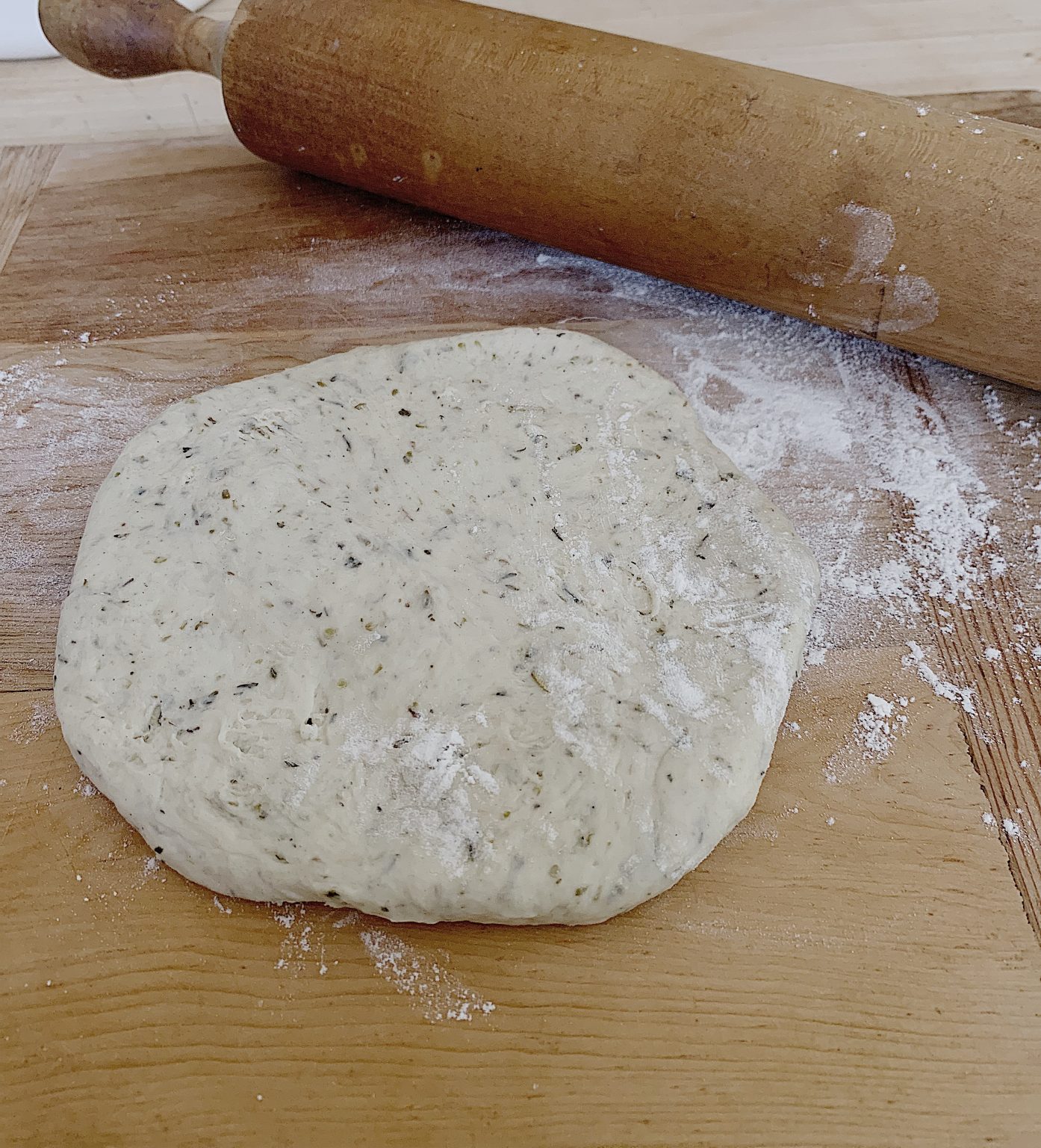 Trader Joes Garlic and Herb Pizza Dough
