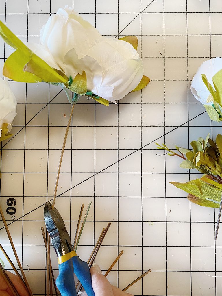 Wire Cutters to Cut Peonies