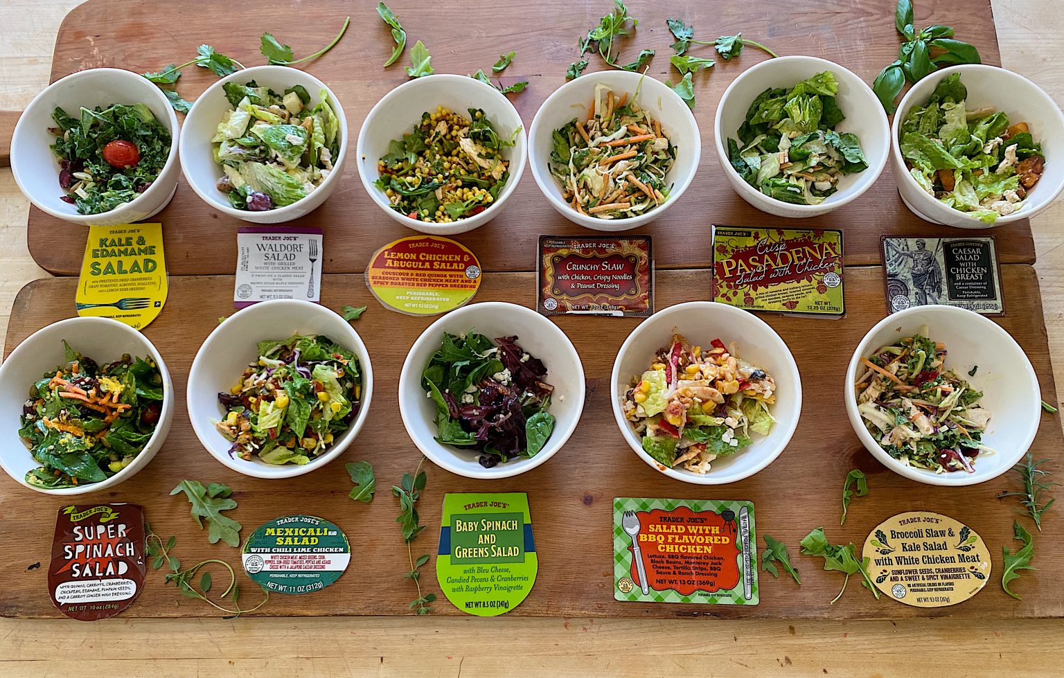 A Taste Test of Trader Joe's Salads MY 100 YEAR OLD HOME