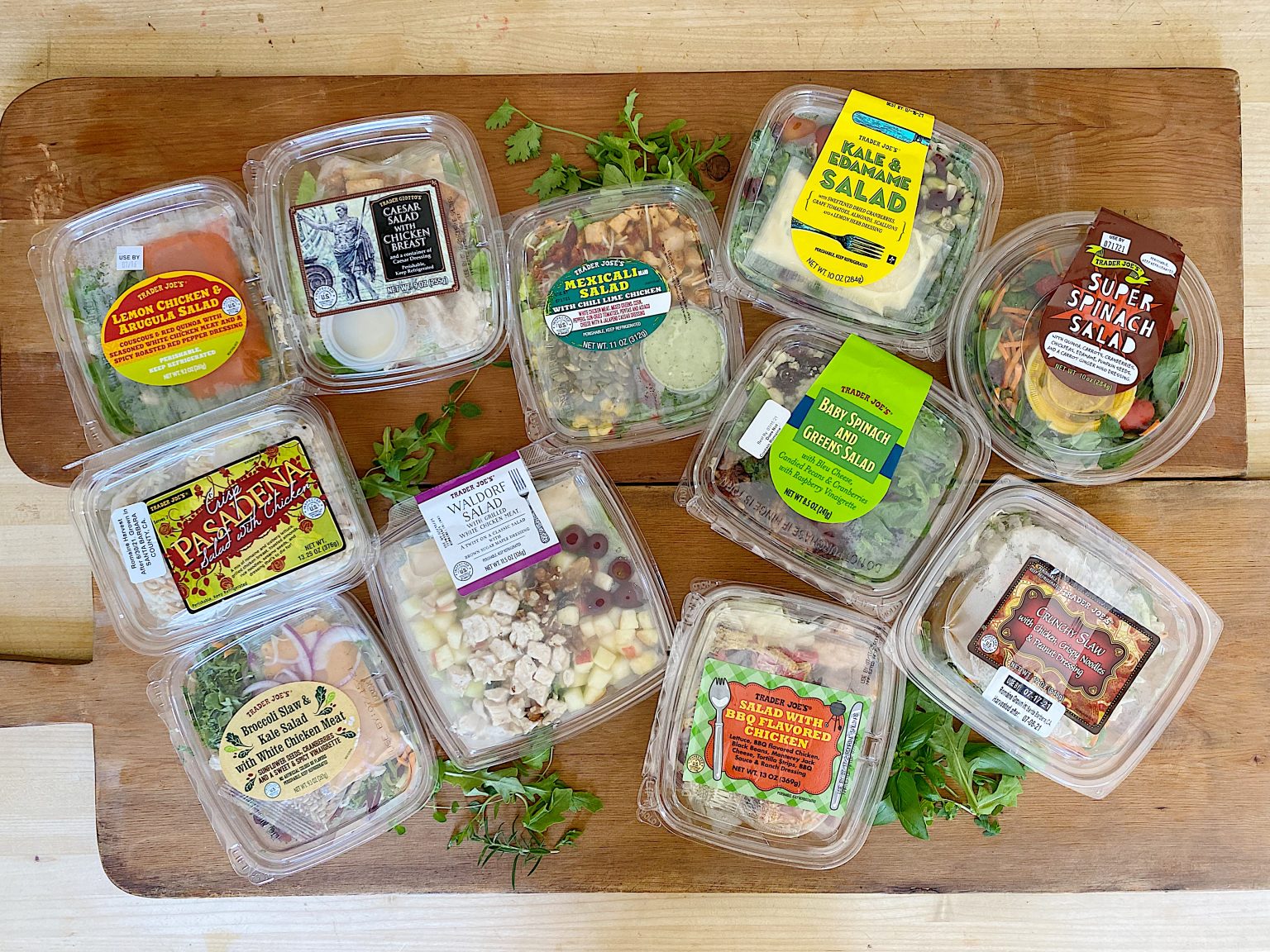 A Taste Test of Trader Joe's Salads - MY 100 YEAR OLD HOME