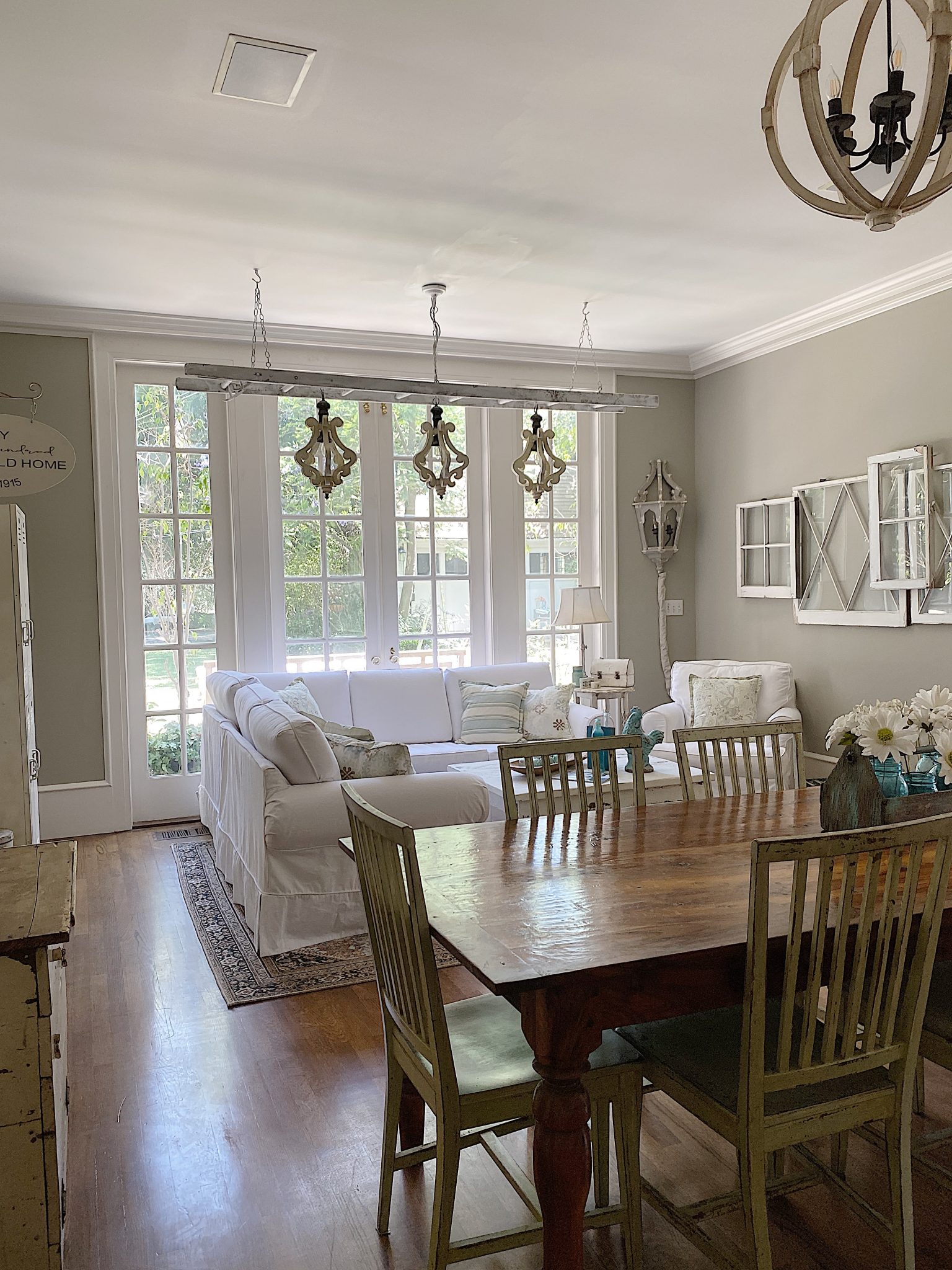 Family Room and a Summer Color Palette