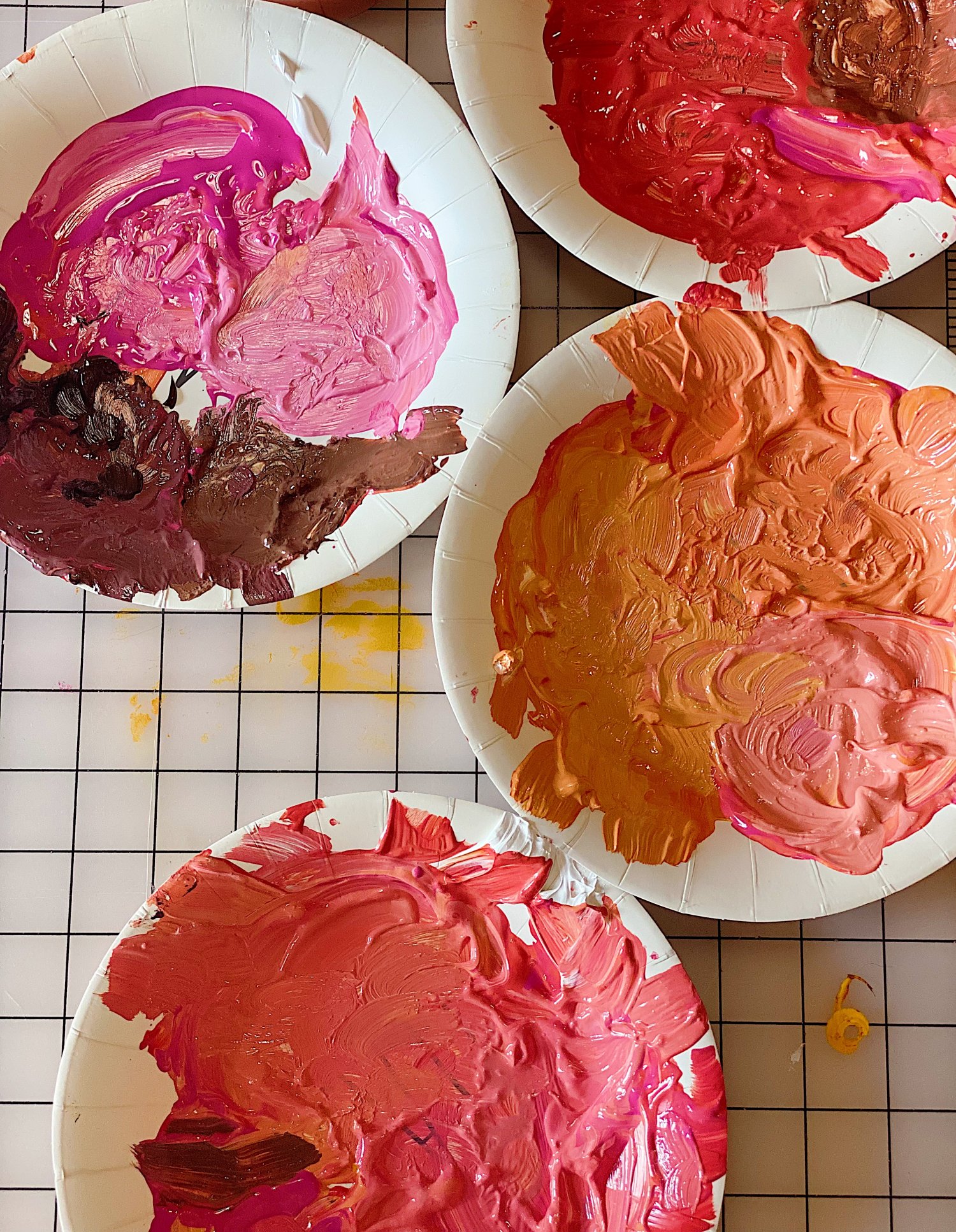 Paint for New Summer Flower Pillow
