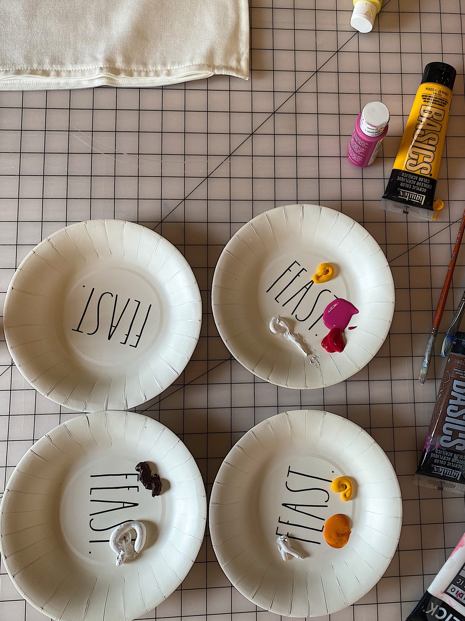 Paint for the Summer Flower Pillow