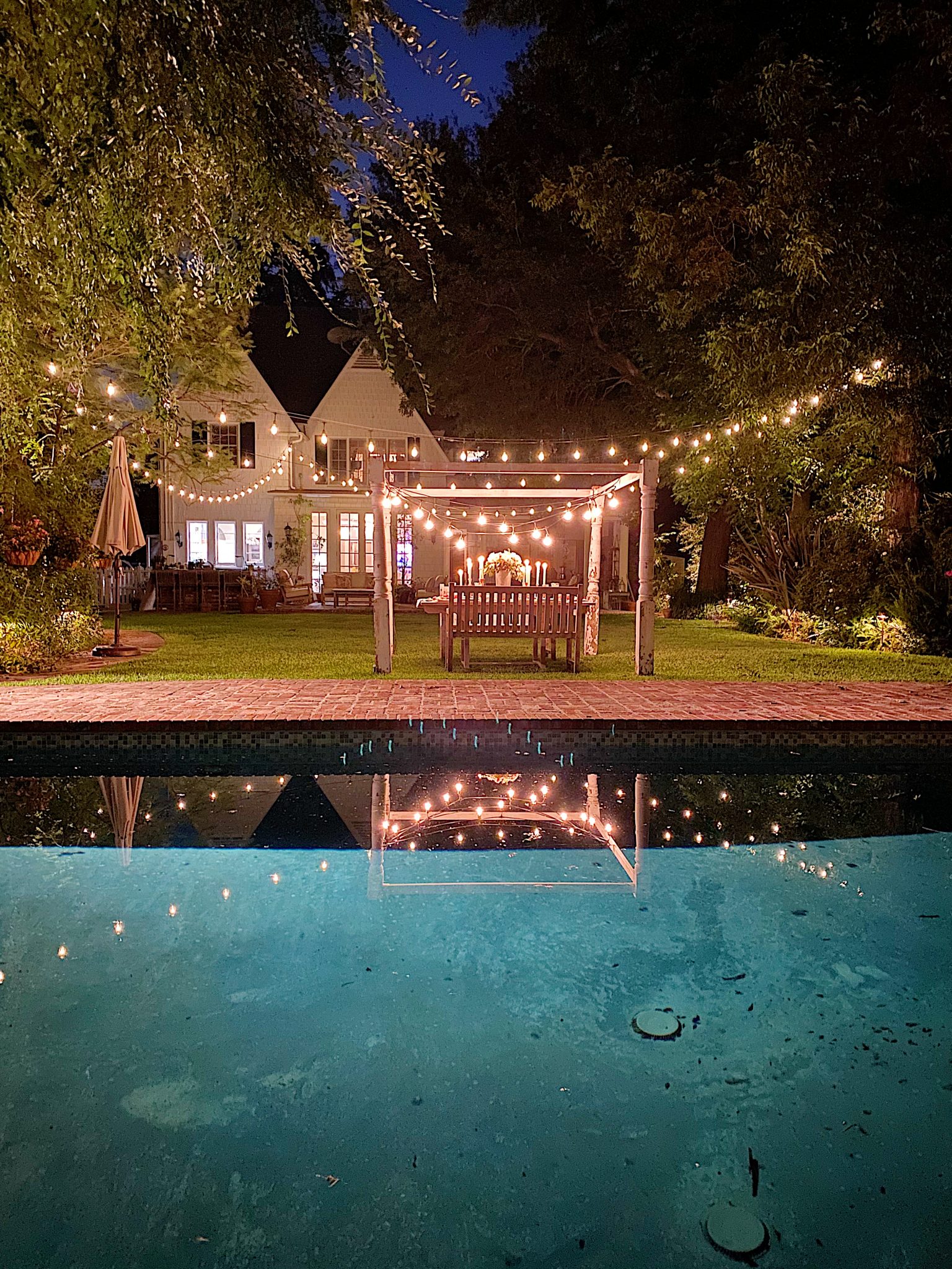 Reflections at our Summer Fun Outdoor Party