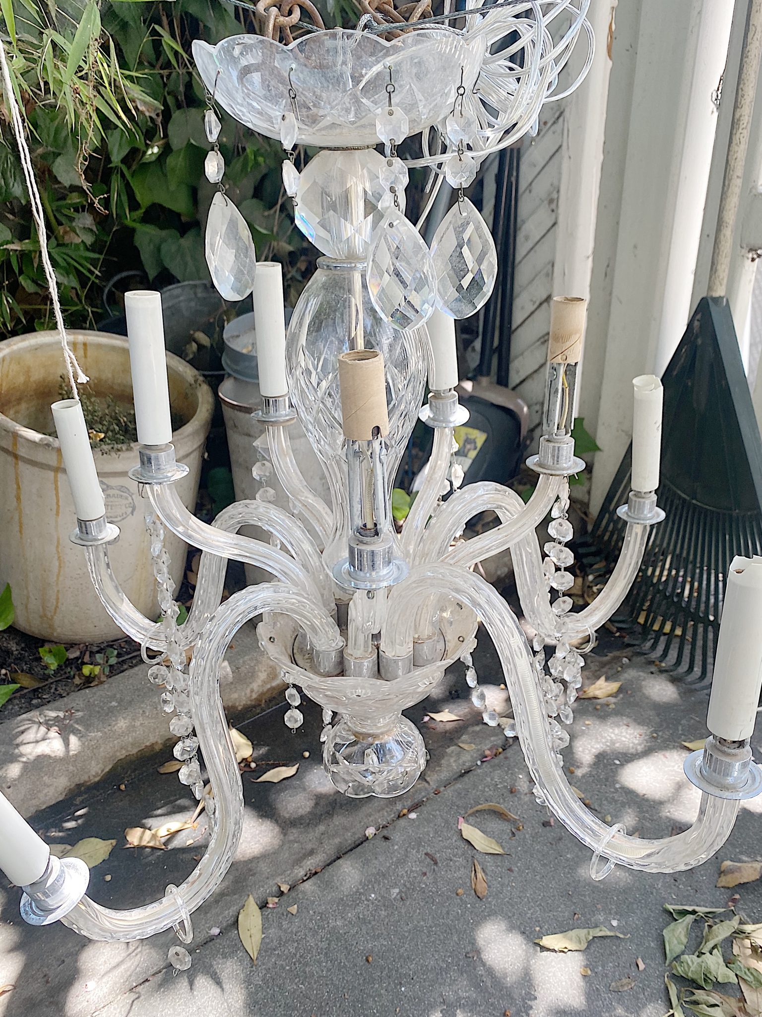 Restoring a Vintage Chandelier