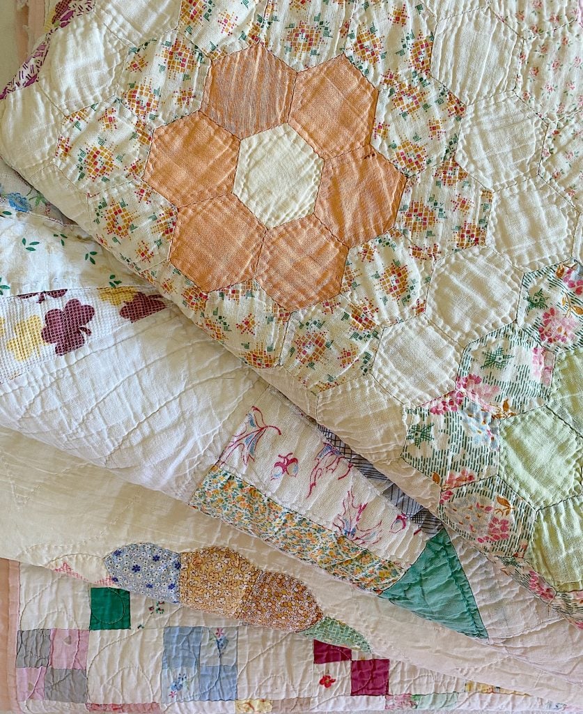 Summer Bedding - Multicolor Homemade Quilts