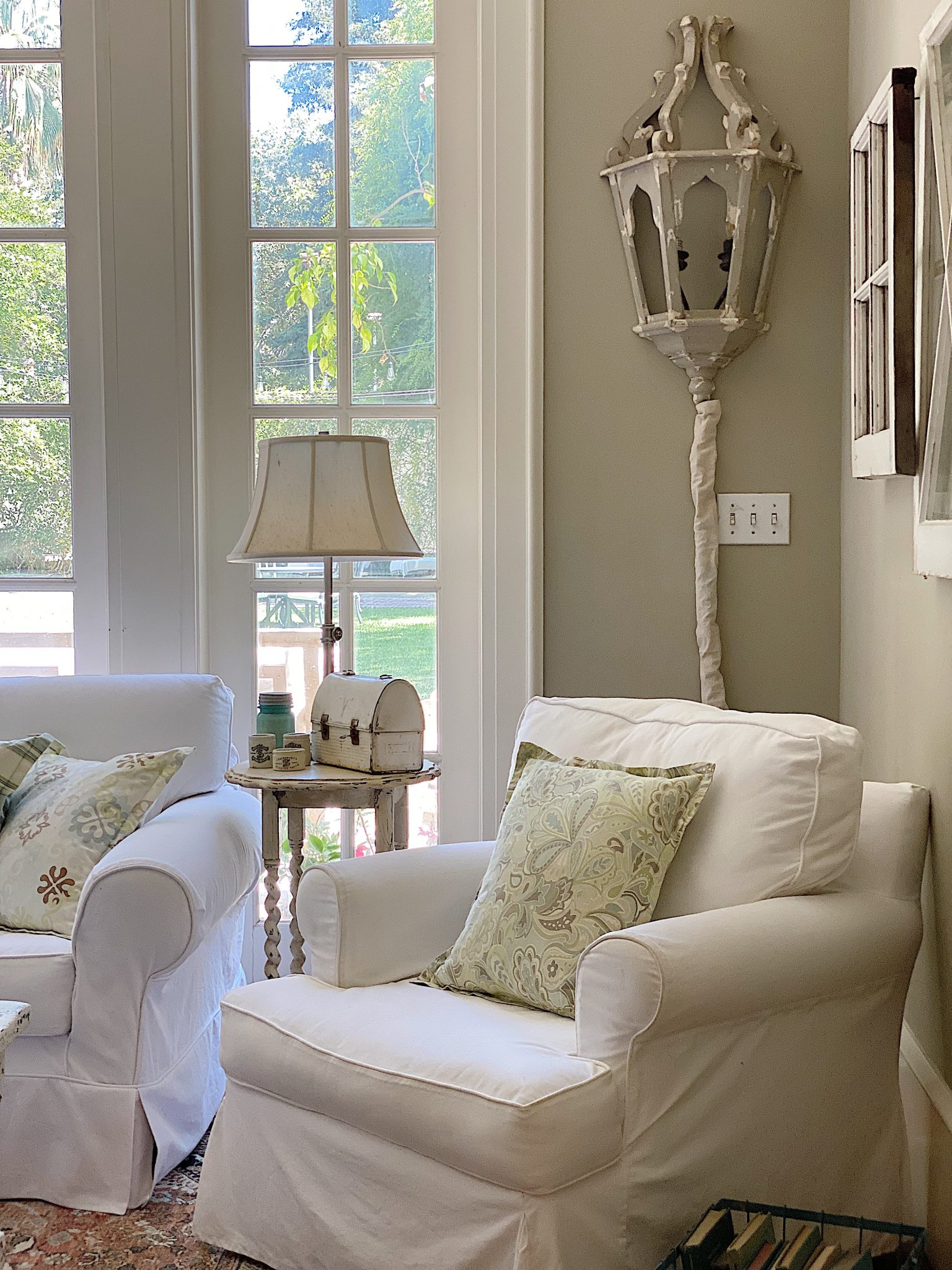 Summer Color Palette and Slipcovers
