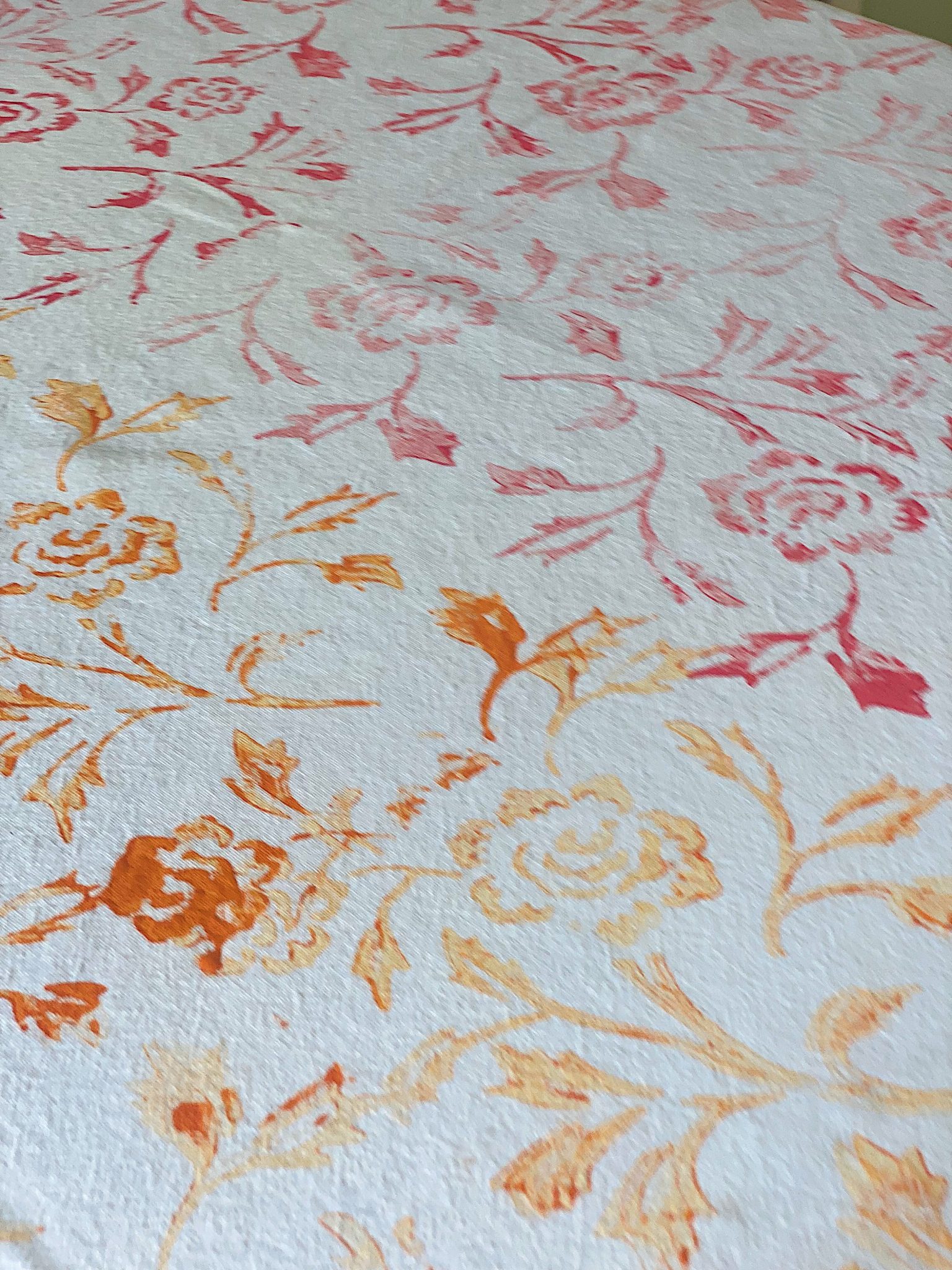 Summer Colors Painted Tablecloth DIY