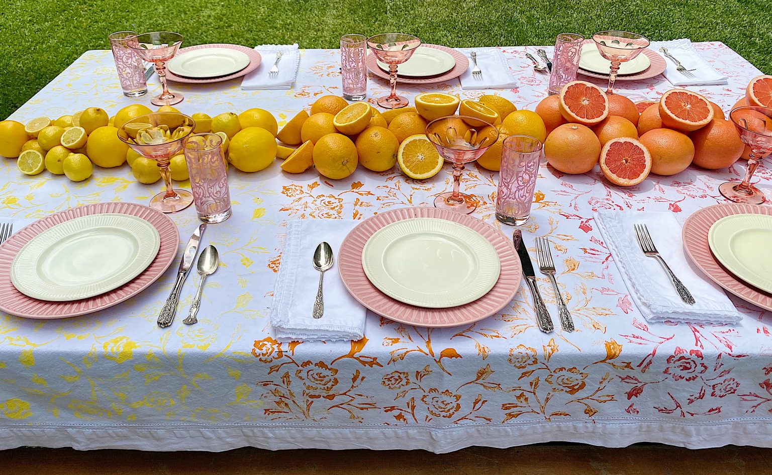 Summer Colors Tablecloth