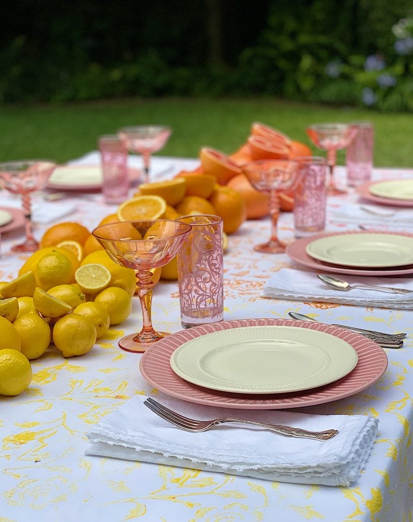 Summer Colors Tablecloth