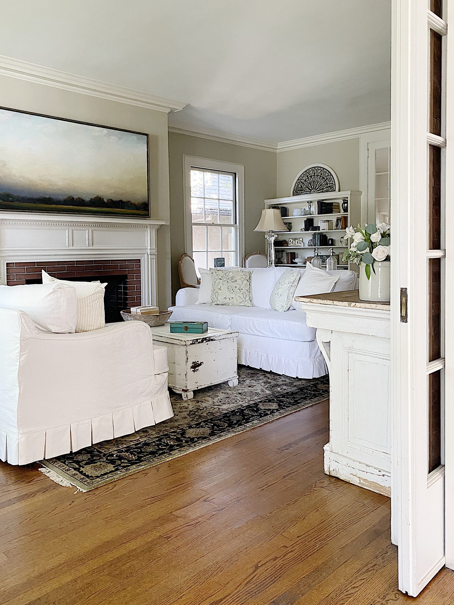Summer Farmhouse Living Room